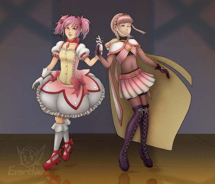 Madoka & Iroha Madoka & Iroha