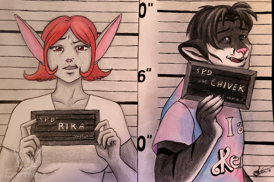Barbie Mugshot Meme ft. Rika &amp; Chivek
