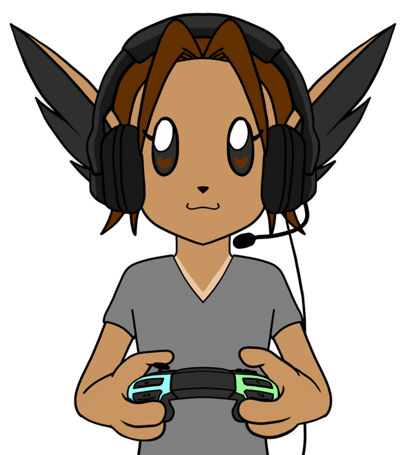 My PNGtuber Ever in gaming mode